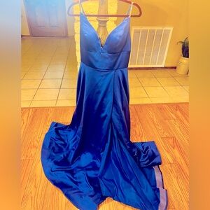 Beautiful Royal Blue Formal Dress Sz 12